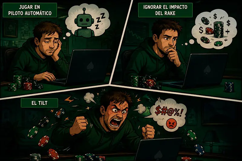 Errores Comunes Al Jugar Poker Online