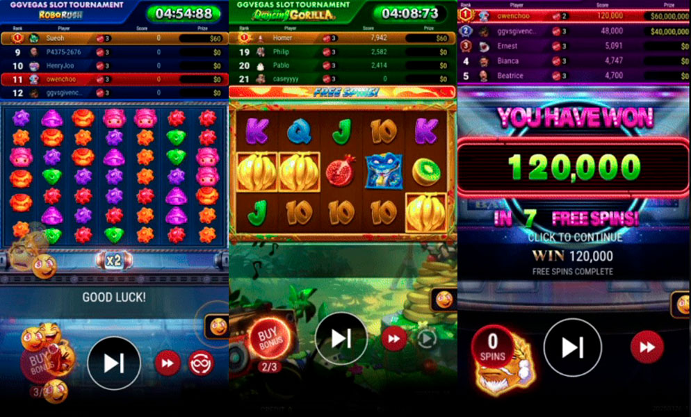 Gg Vegas Casino Slot Tournaments