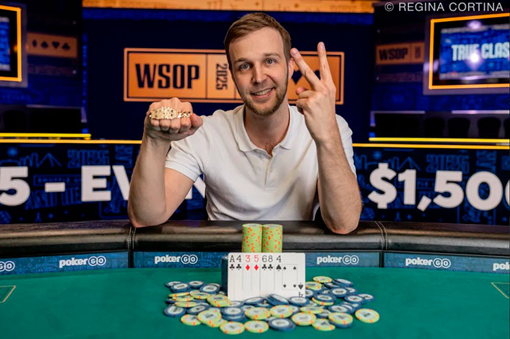 Andrey Zhigalov Win Event 39 Horse Wsop 2025