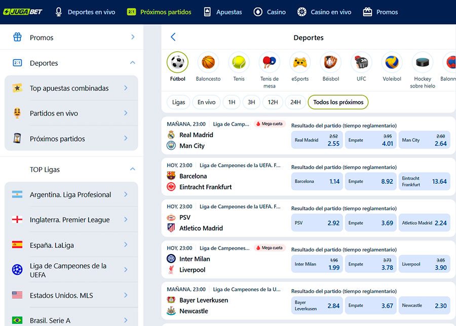 Jugabet Apuestas Deportivas