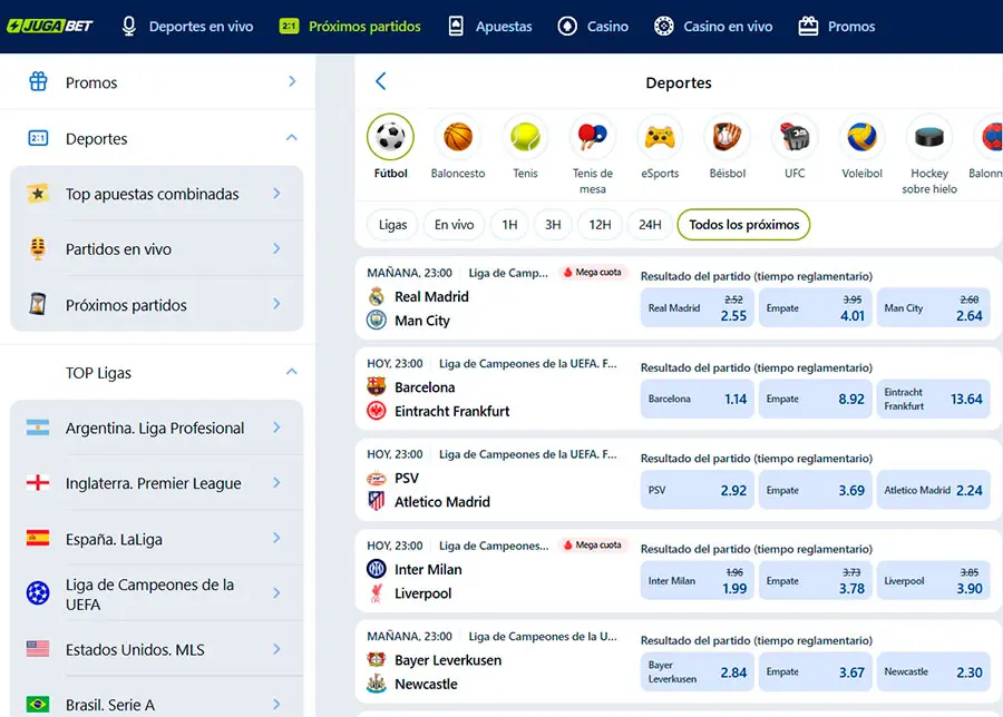 Jugabet Apuestas Deportivas