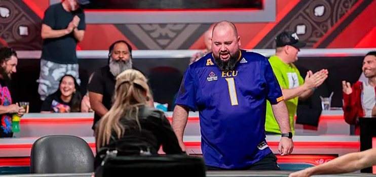 Криса Хуничен  на $100K Hiigh Roller Wsop 2024