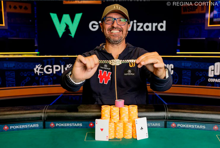 Giuseppe Zarbo Win Event 80 Summer Celebration Wsop 2025