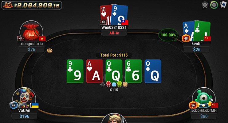 Виды покера - 6+ Холдем 