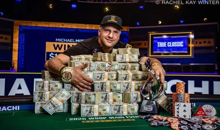Michael Mizrachi Campeon Evento Principal Wsop 2025