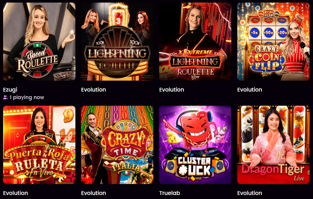 I Wild Casino Live Games