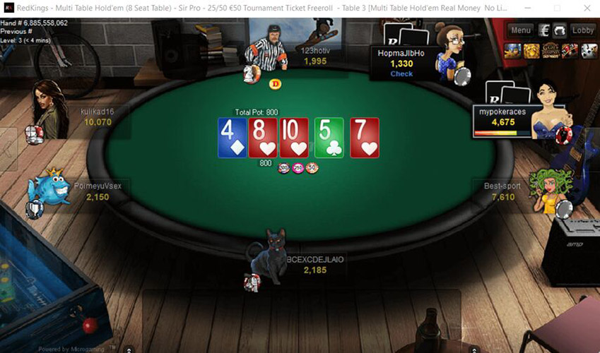 Redkings Poker Mtt Table Es