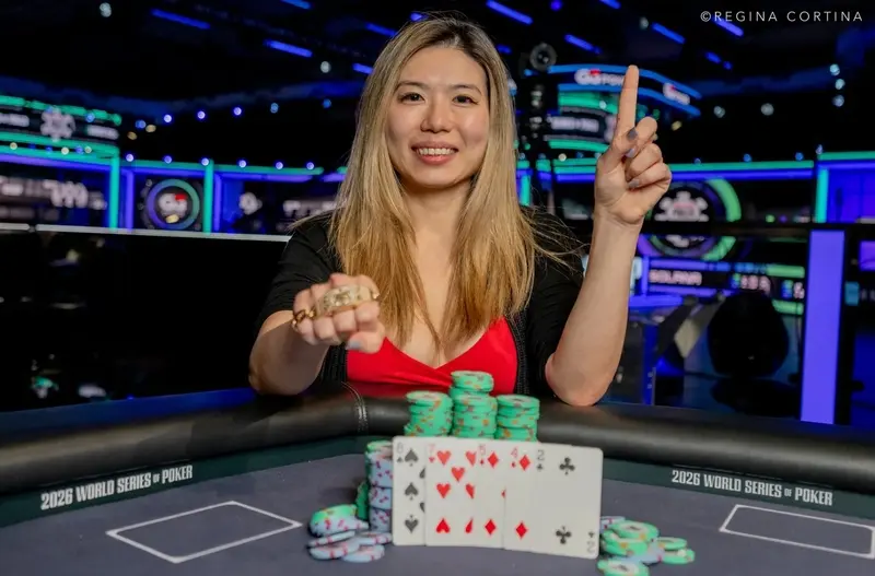 Michelle Chin Gane Event 58 Limit 2 7 Lowball Triple Draw Wsop 2026