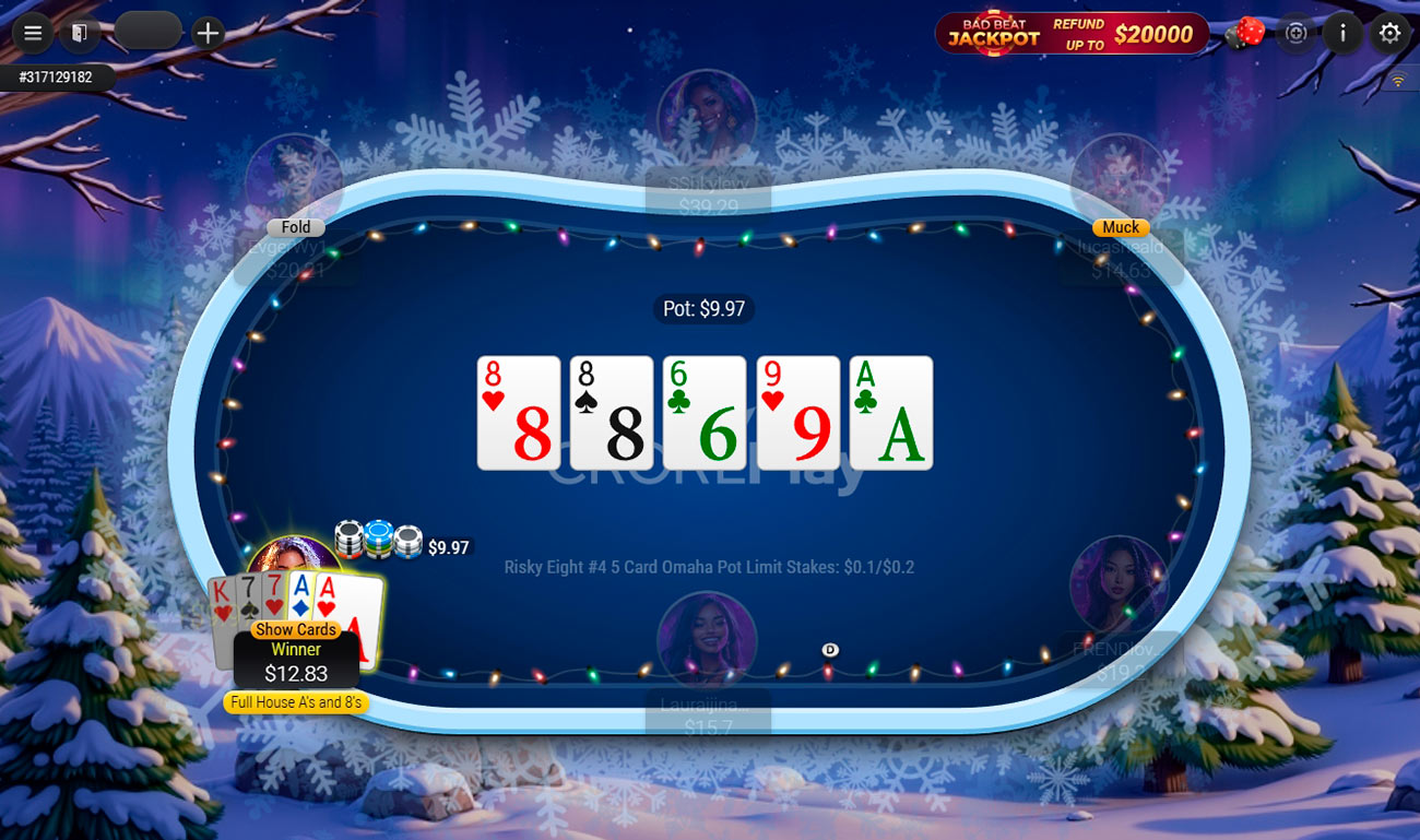 Crore Play Poker Pl O5 Table