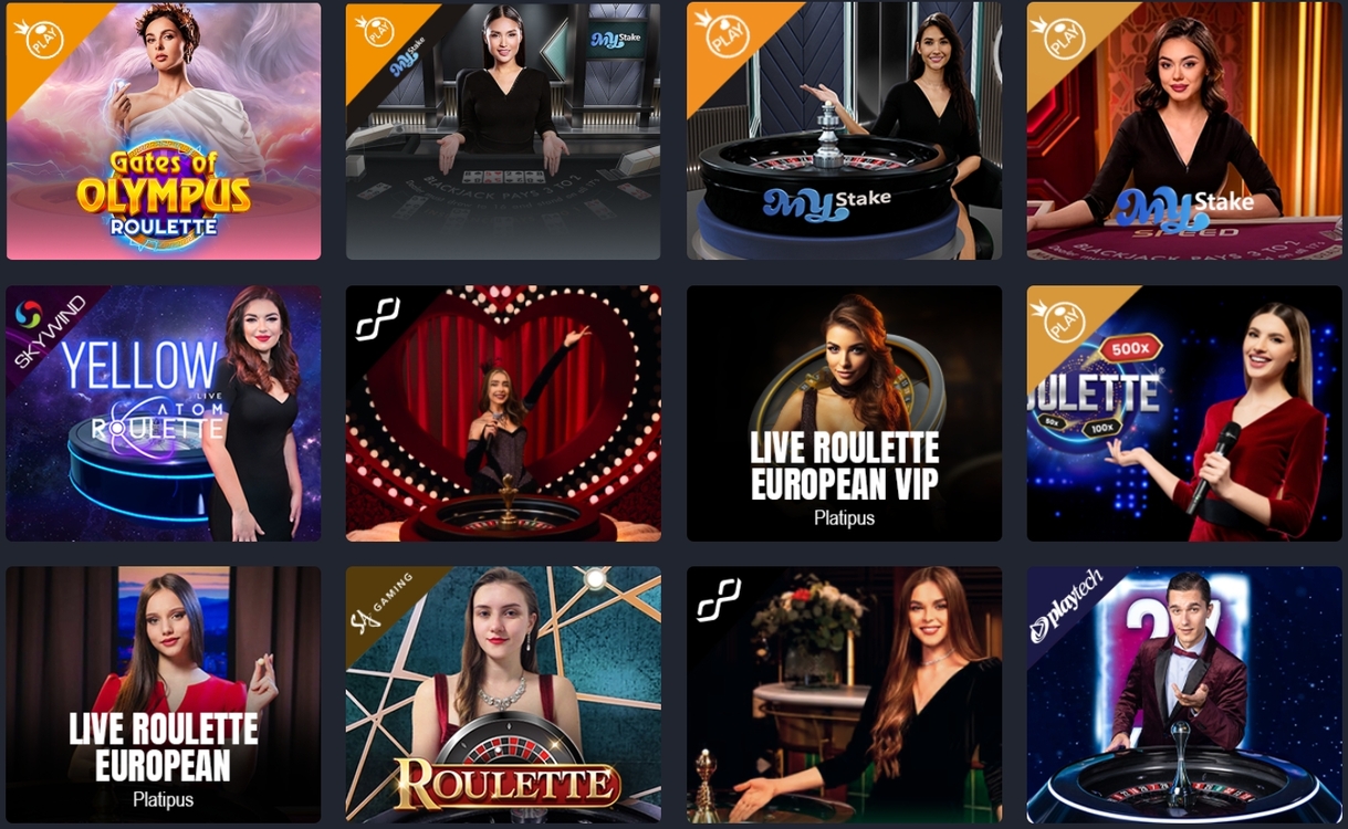 Mystake Casino Live Games