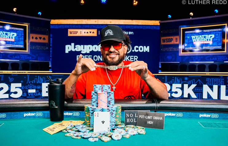 Lou Garza Win Event 14 High Roller Plo Nlh Mixed Wsop 2025