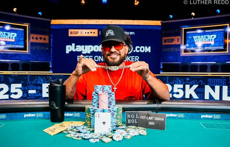 Lou Garza Win Event 14 High Roller Plo Nlh Mixed Wsop 2025