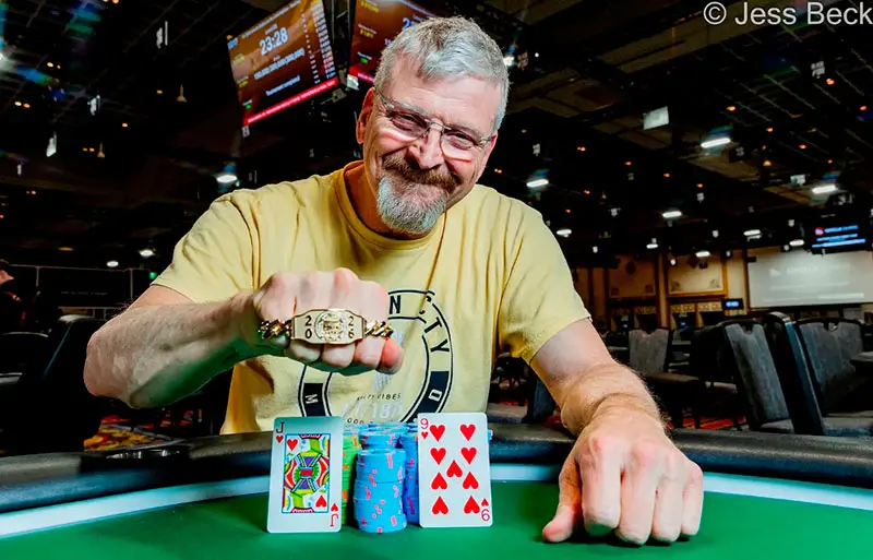 Jerome Neppl gane Event 3 Industry Employees Wsop 2026