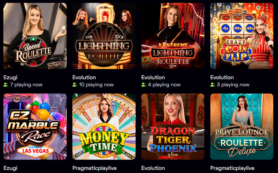 Immerion Casino Live Games