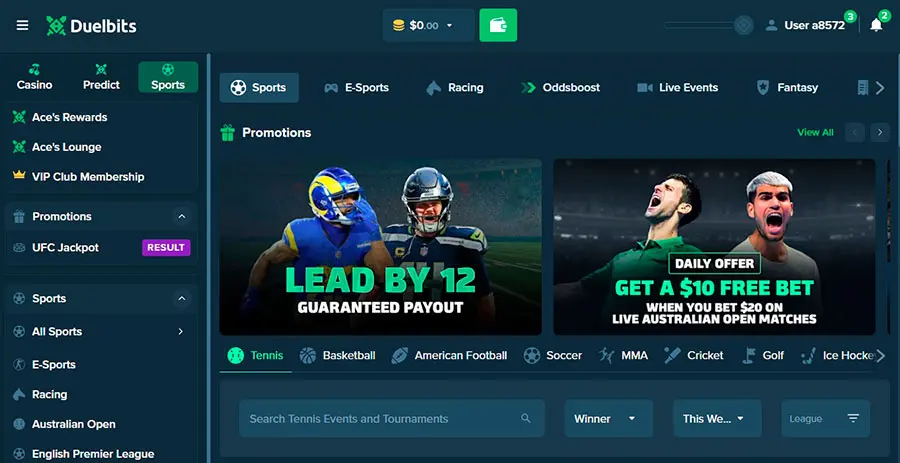 Duelbits Sportsbook