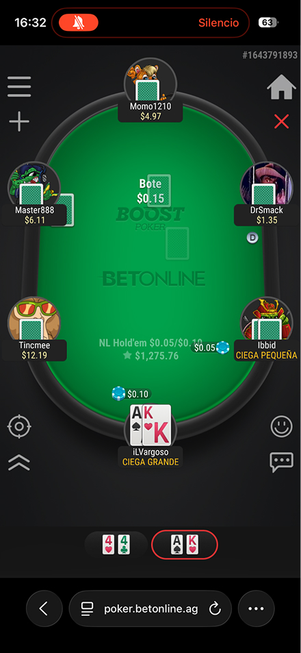 Betonline Poker мобильное приложение