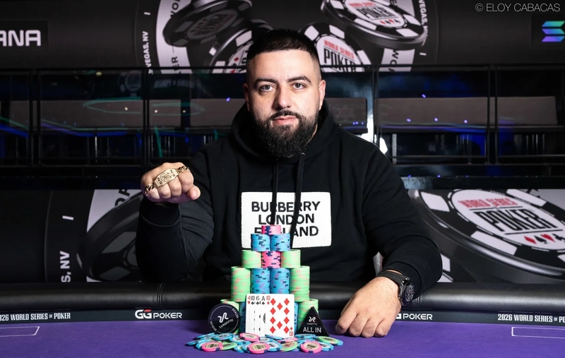 Daniel Aharoni Gane Event 42 Big O Championship Wsop 2026