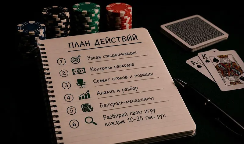 План действий: как зарабатывать онлайн-покером в 2026 году