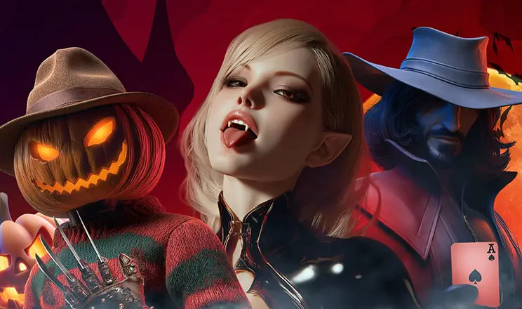 Halloween Festival Poker Planets