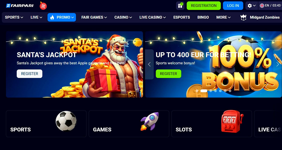 Fair Pari Sportsbook Site