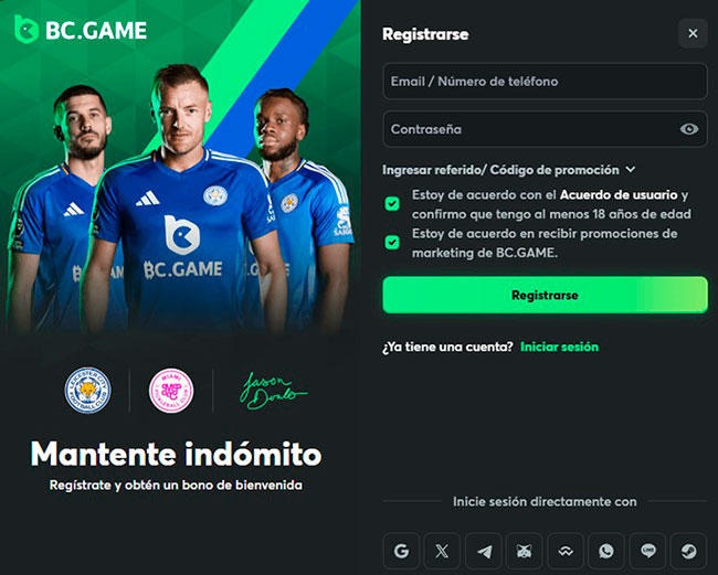 Bc Game Casino Registrarse