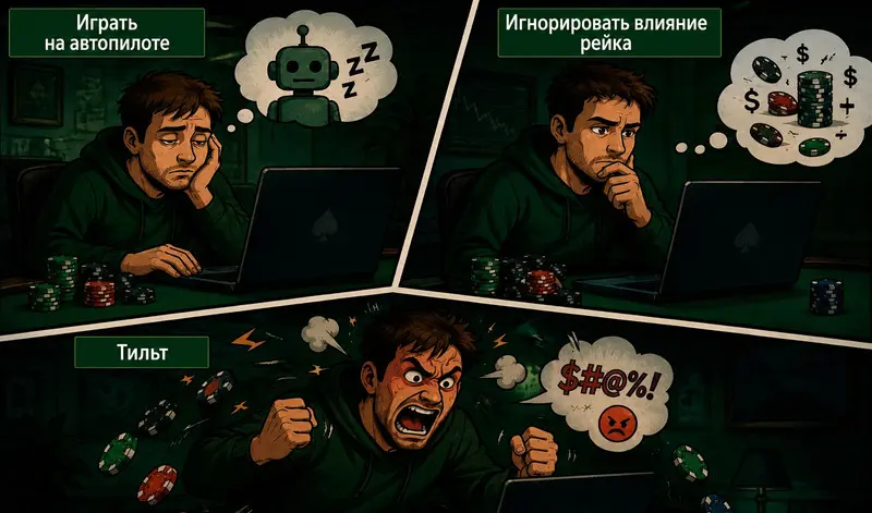 Ошибки, которые мешают зарабатывать в онлайне