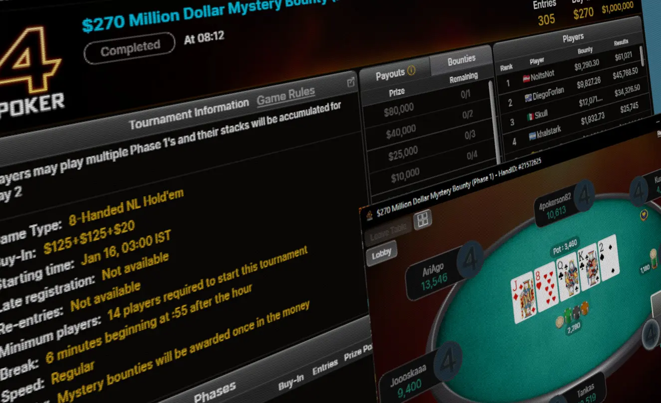 4poker Mystery Bounty