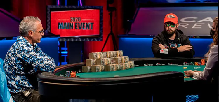Главные раздачи Главного турнира WSOP 2020
