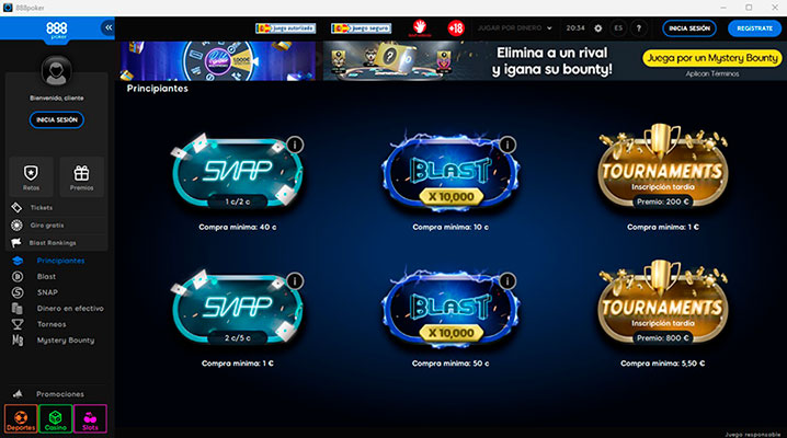 888 Poker Es Quick Seat