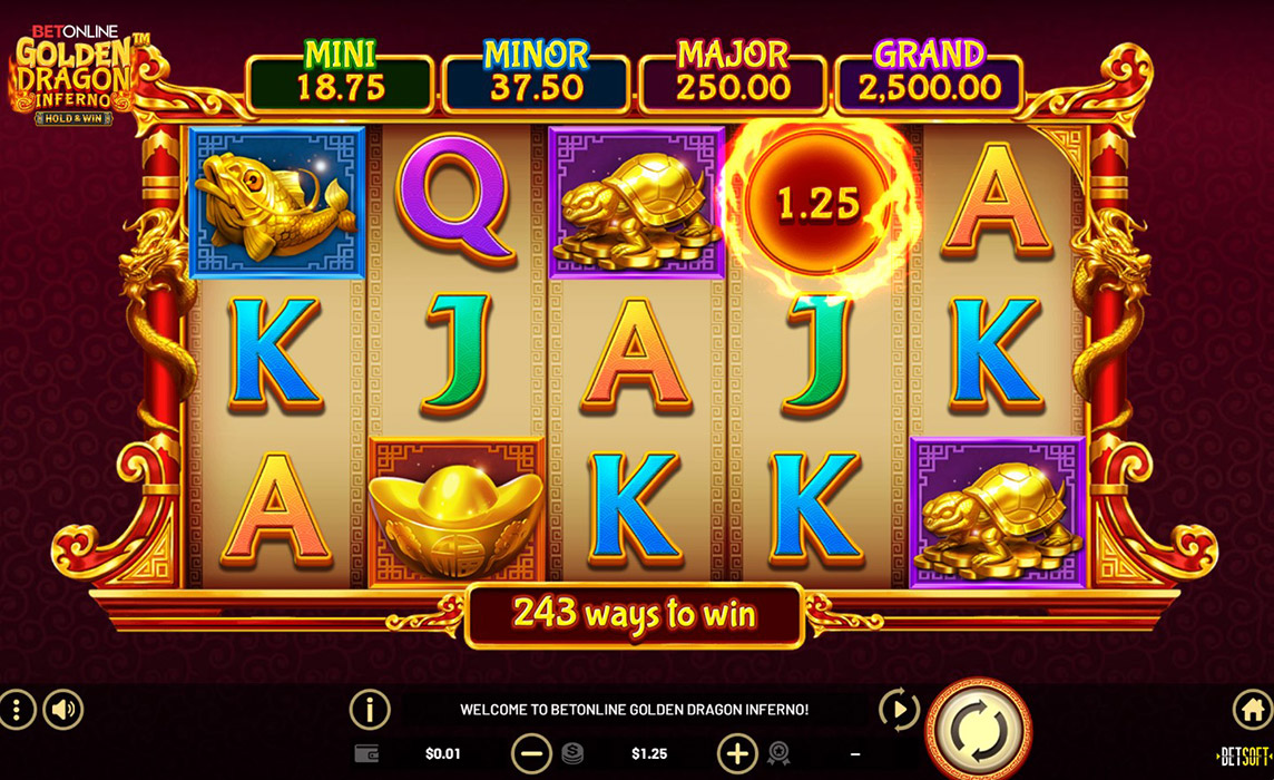 Bet Online Casino Colden Dragon