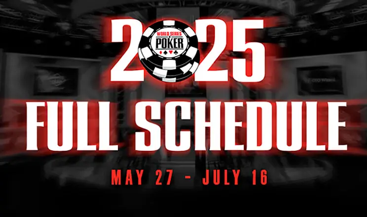 Wsop 2025 Full Schedule