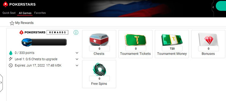 Stars rewards client