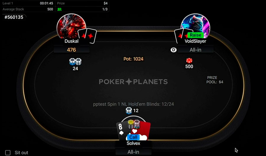 PokerPlanets software