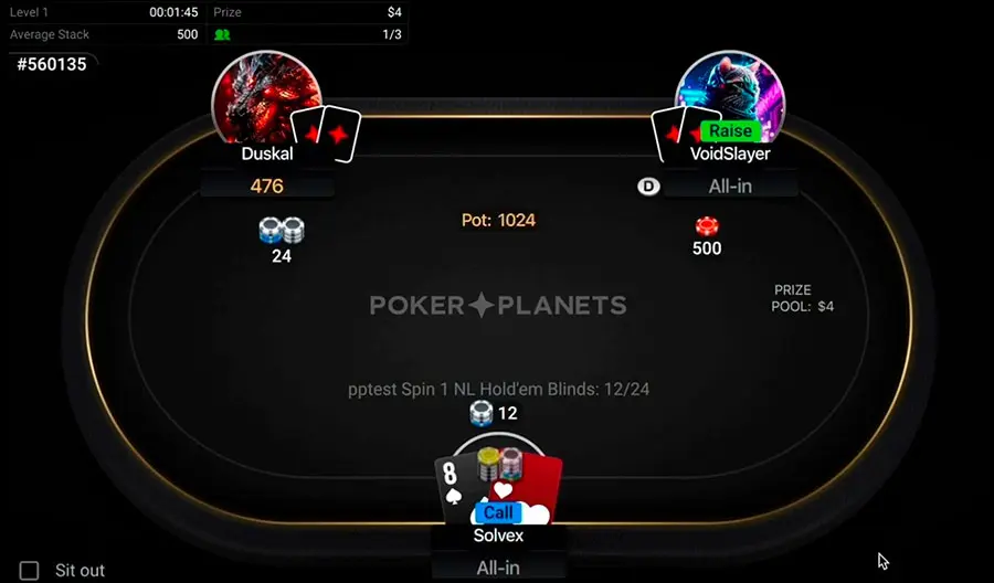 PokerPlanets software