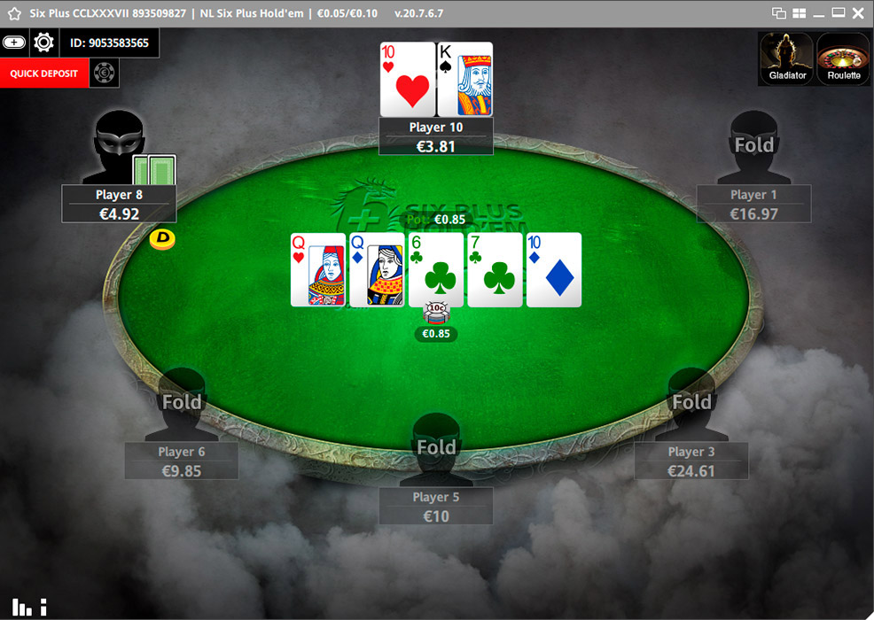 Betsafe Poker Shortdeck Table Ru