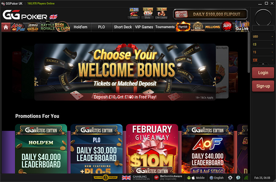 G Gpoker Main Lobby Lat