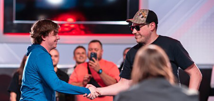 Артур Мартиросян и Крис Брюэр в ХА WSOP 2023 Super High Roller