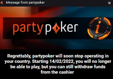 Partypoker уходит из России