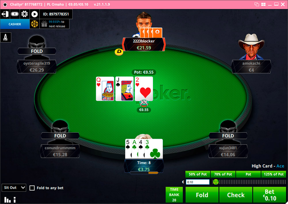Bestpoker Table Omaha En