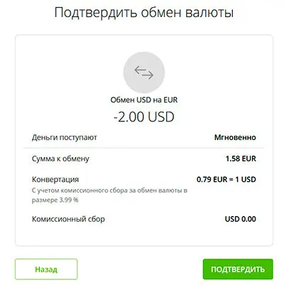 Neteller подтверждение обмена