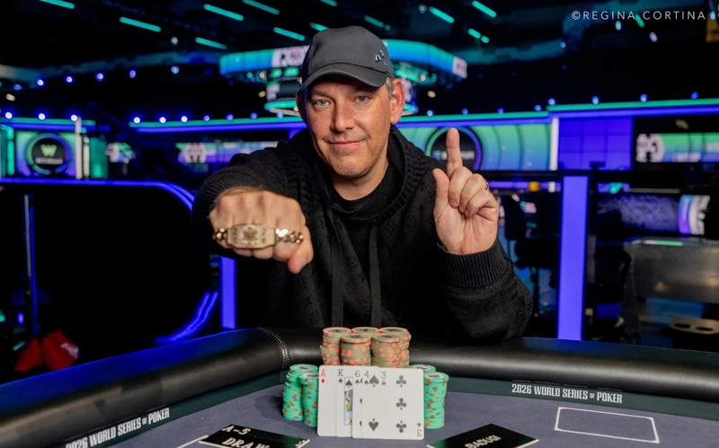 Patrick Stacey gana el Evento #77 Mixed Triple Draw Lowball de la WSOP 2026