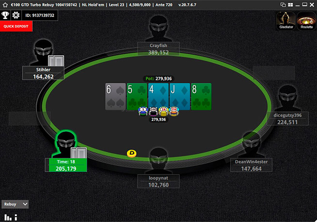 Betsson Poker Mtt Table Ru