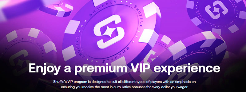 Shuffle Casino VIP Loyalty Program