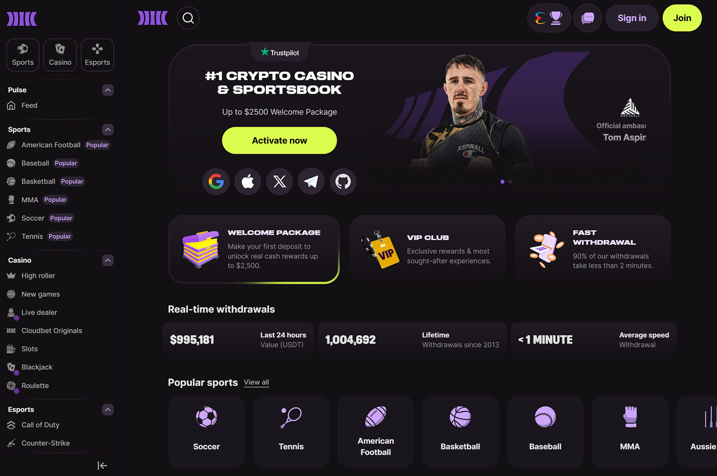 Cloudbet Casino