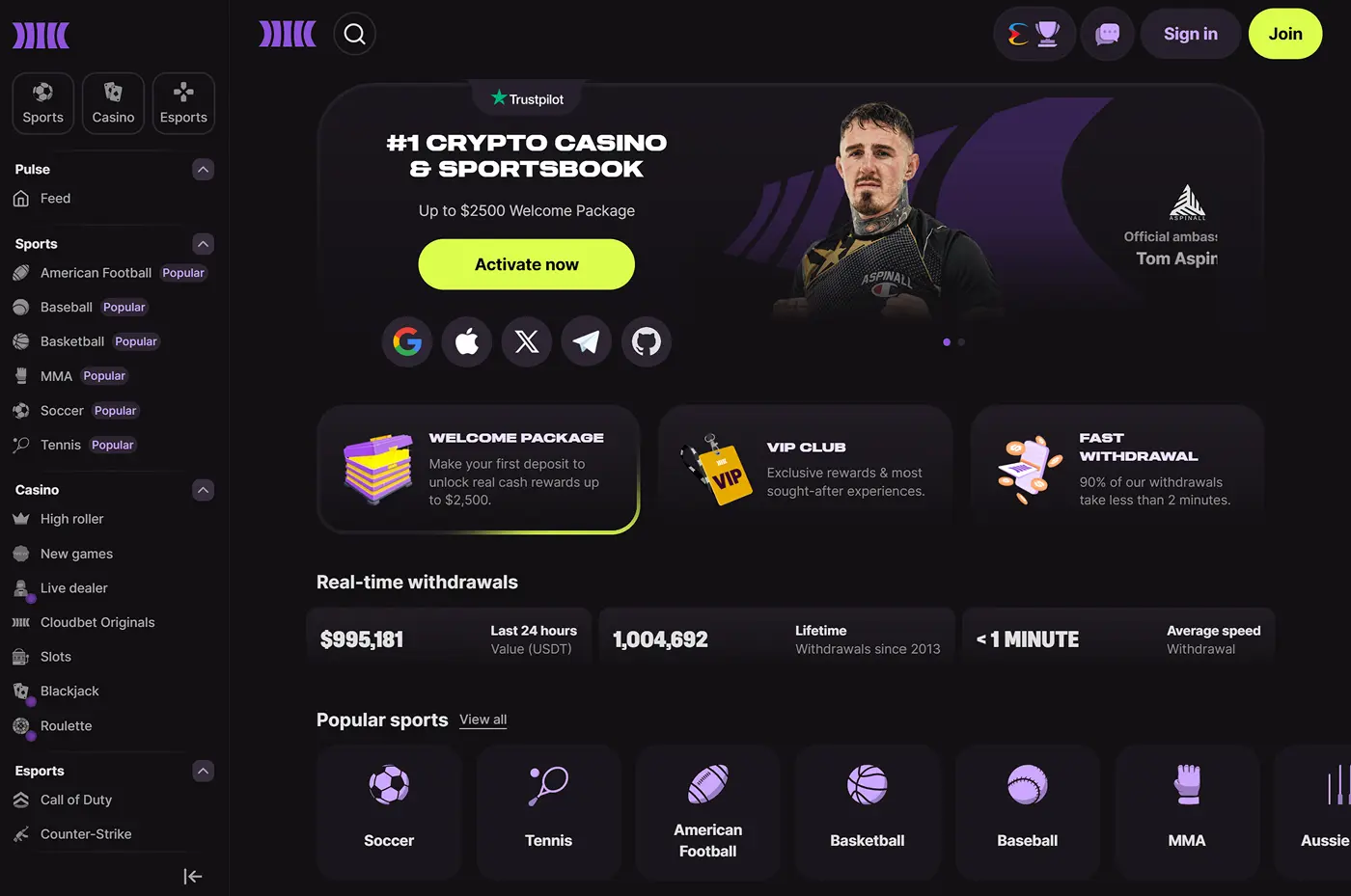 Cloudbet Casino