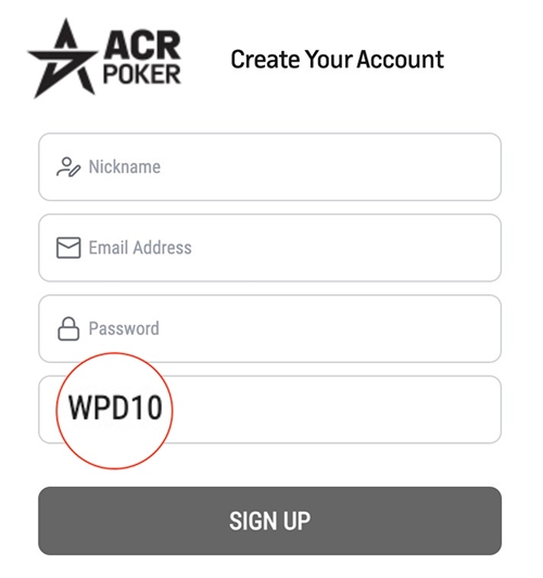 Campo de código de referencia con el bono Wpd10