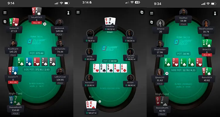 Club WPT Gold Mobile App