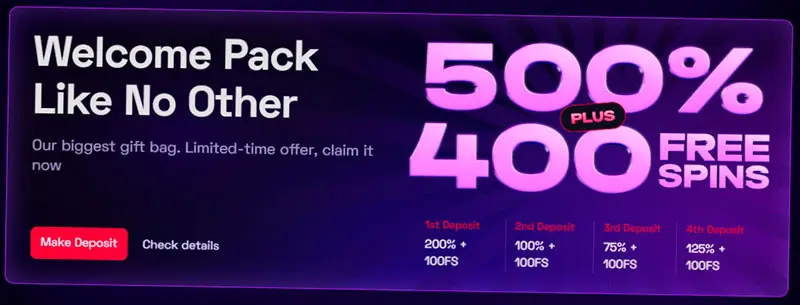 Ybets Casino Welcome Offer