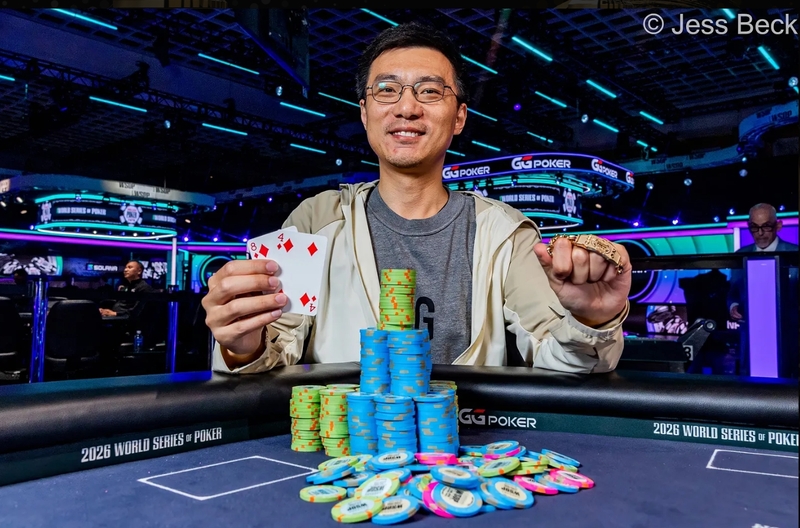 Цзысюань Лю выиграл Event 85 No Limit Holdem Wsop 2026
