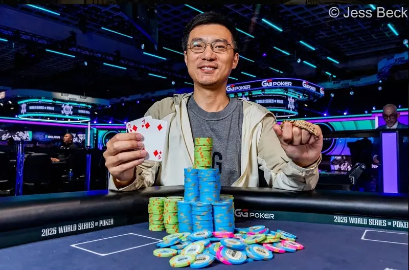 Zixuan Liu Wins Event 85 No Limit Holdem Wsop 2026